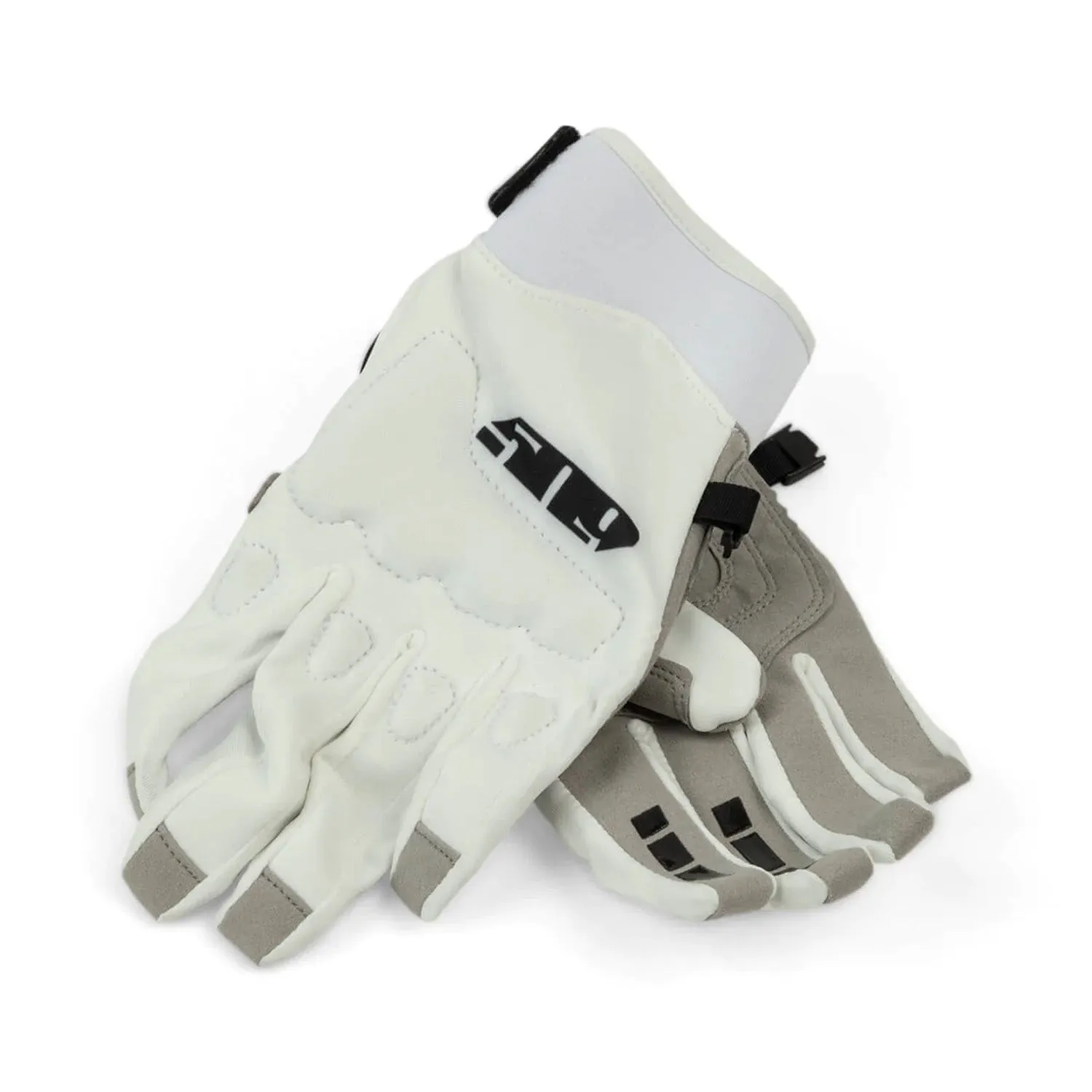 509  High 5 Insulated Gloves Highly Durable Soft Shell Silicone Grip White