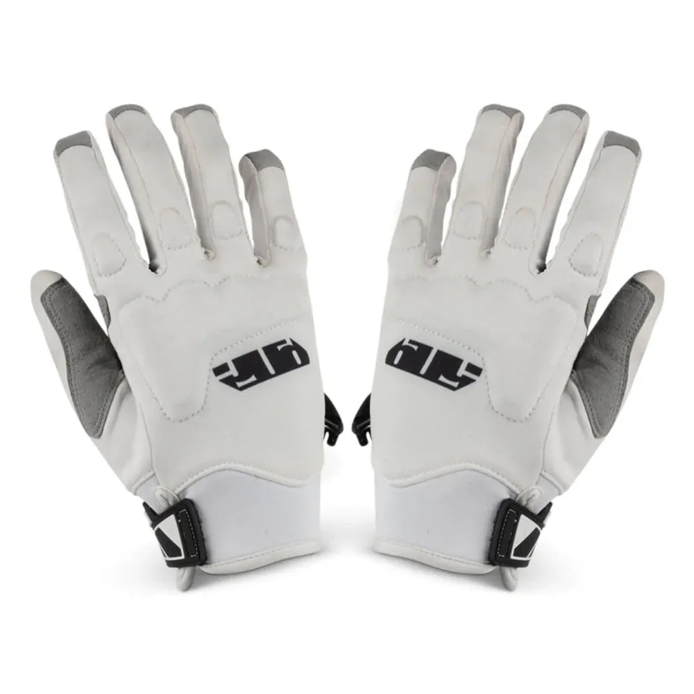 509  High 5 Insulated Gloves Highly Durable Soft Shell Silicone Grip White