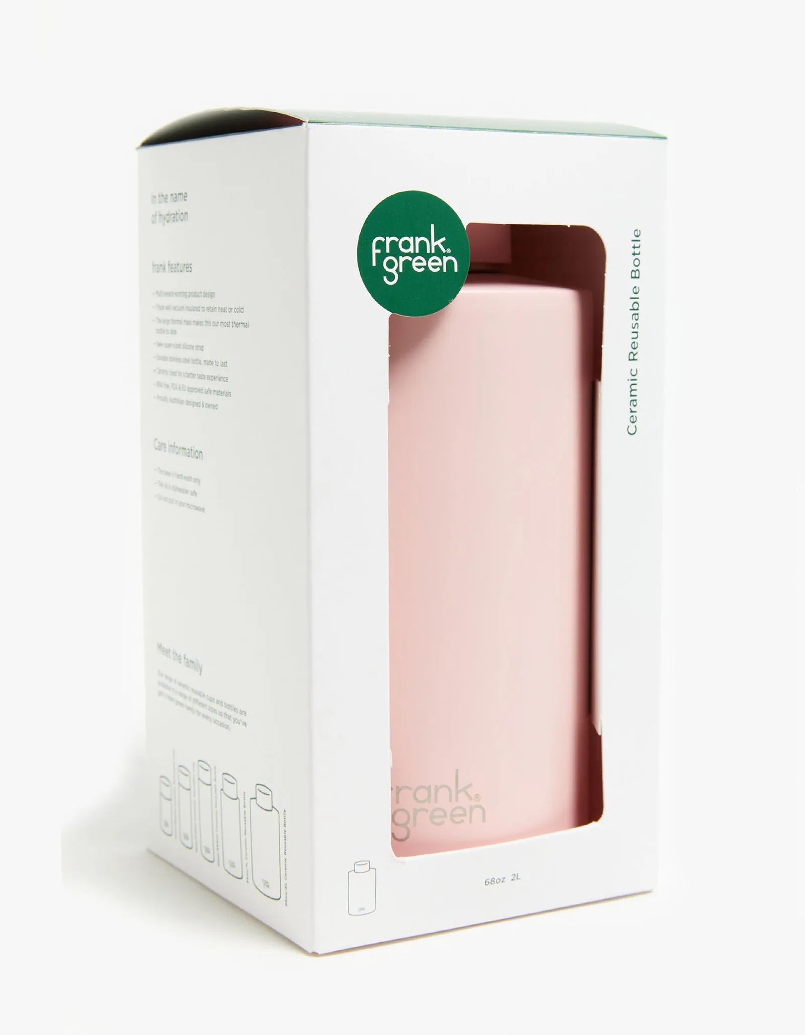 68Oz Reusable Bottle - Blushed