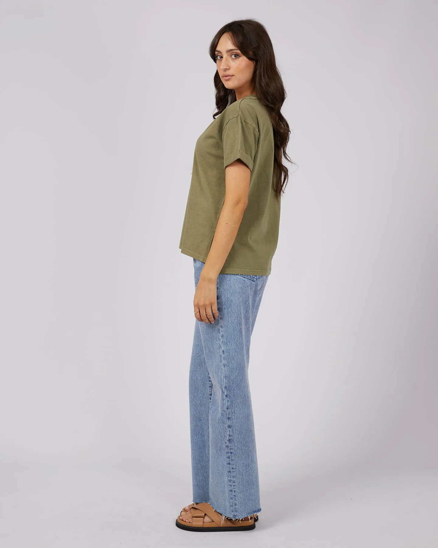 All About Eve AAE Washed Tee Khaki