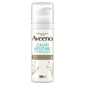 Aveeno Calm  Restore Re-Hydrating Night Cream 50ml