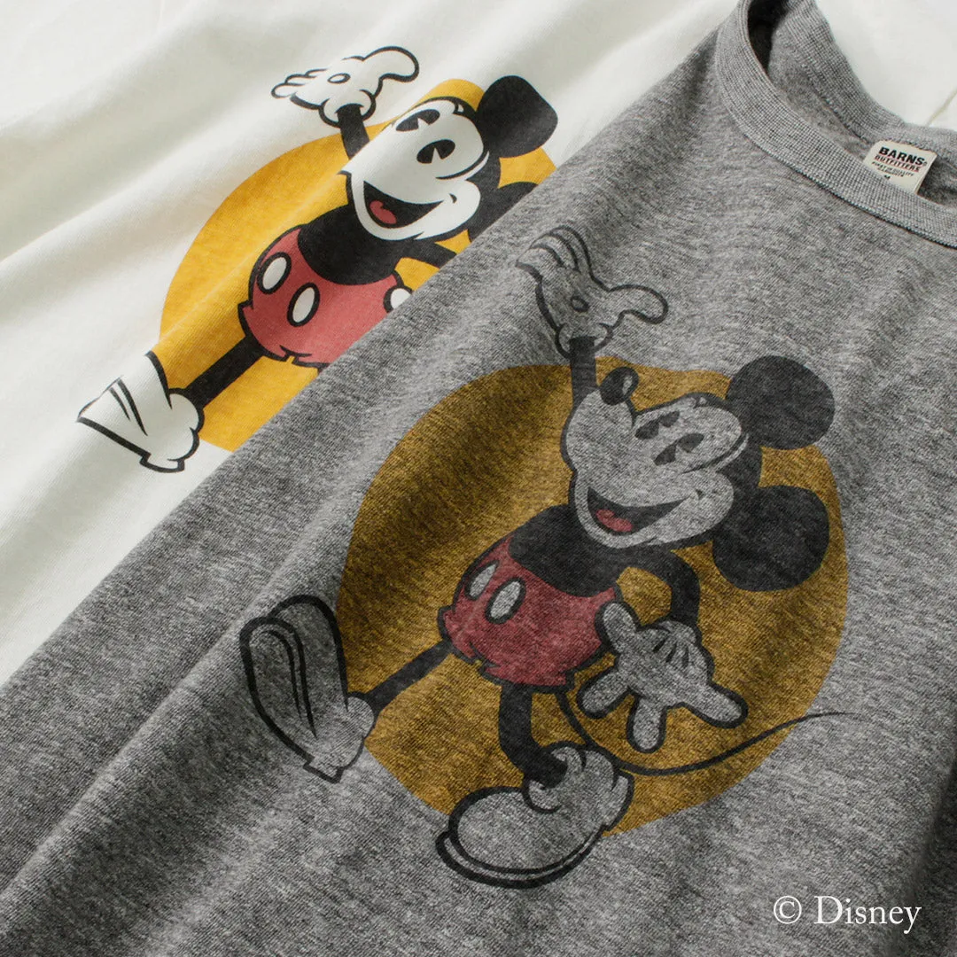 BARNS / Hanging Knit x Mickey T-shirt