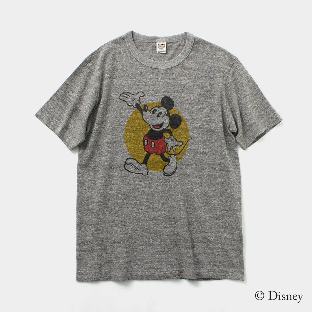 BARNS / Hanging Knit x Mickey T-shirt