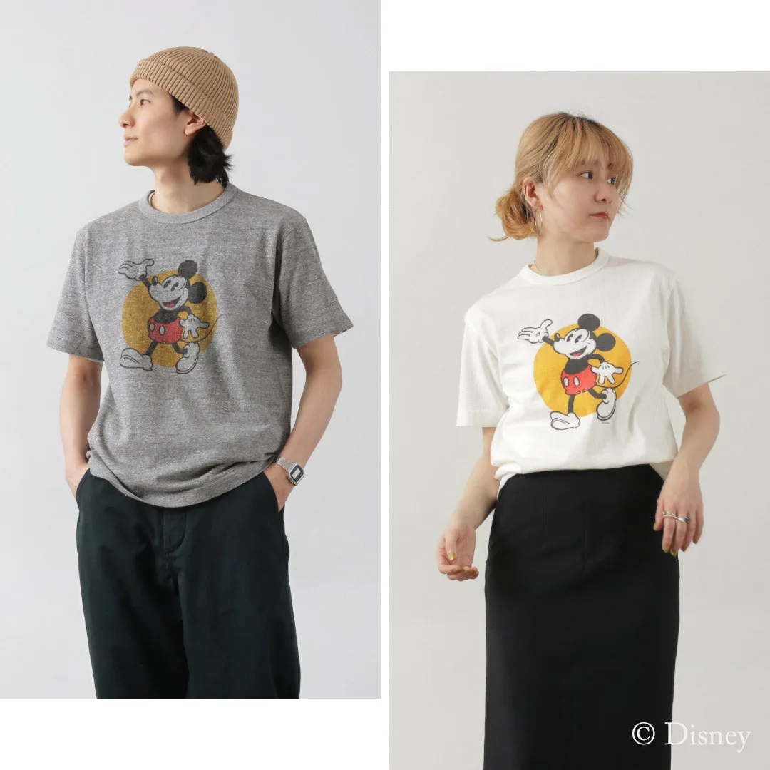 BARNS / Hanging Knit x Mickey T-shirt