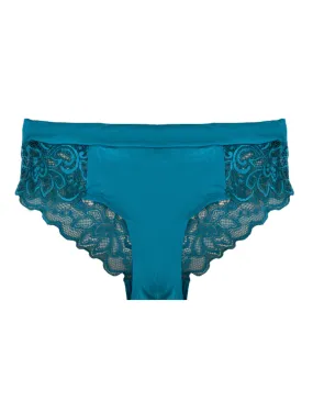 BeChill™ Low-rise Teal Lace Cheeky