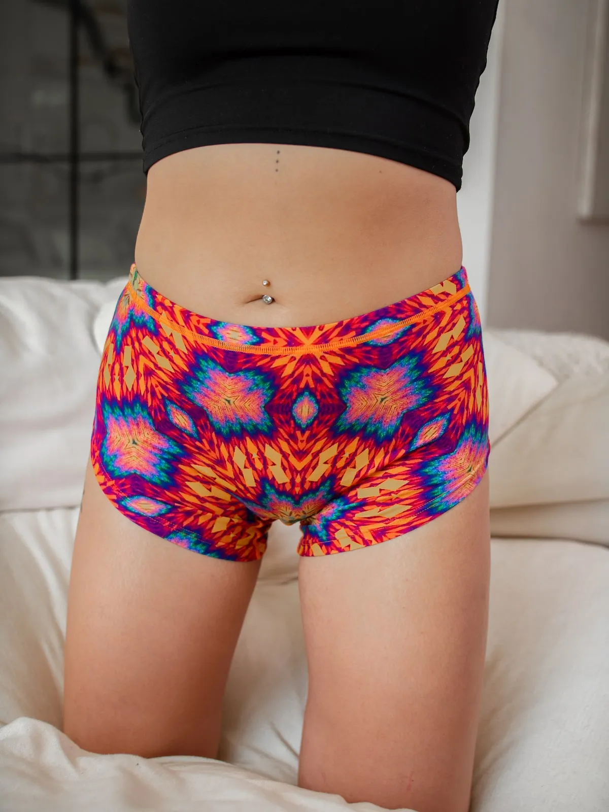 BeChill™ Retro Kaleidoscope Boy Short