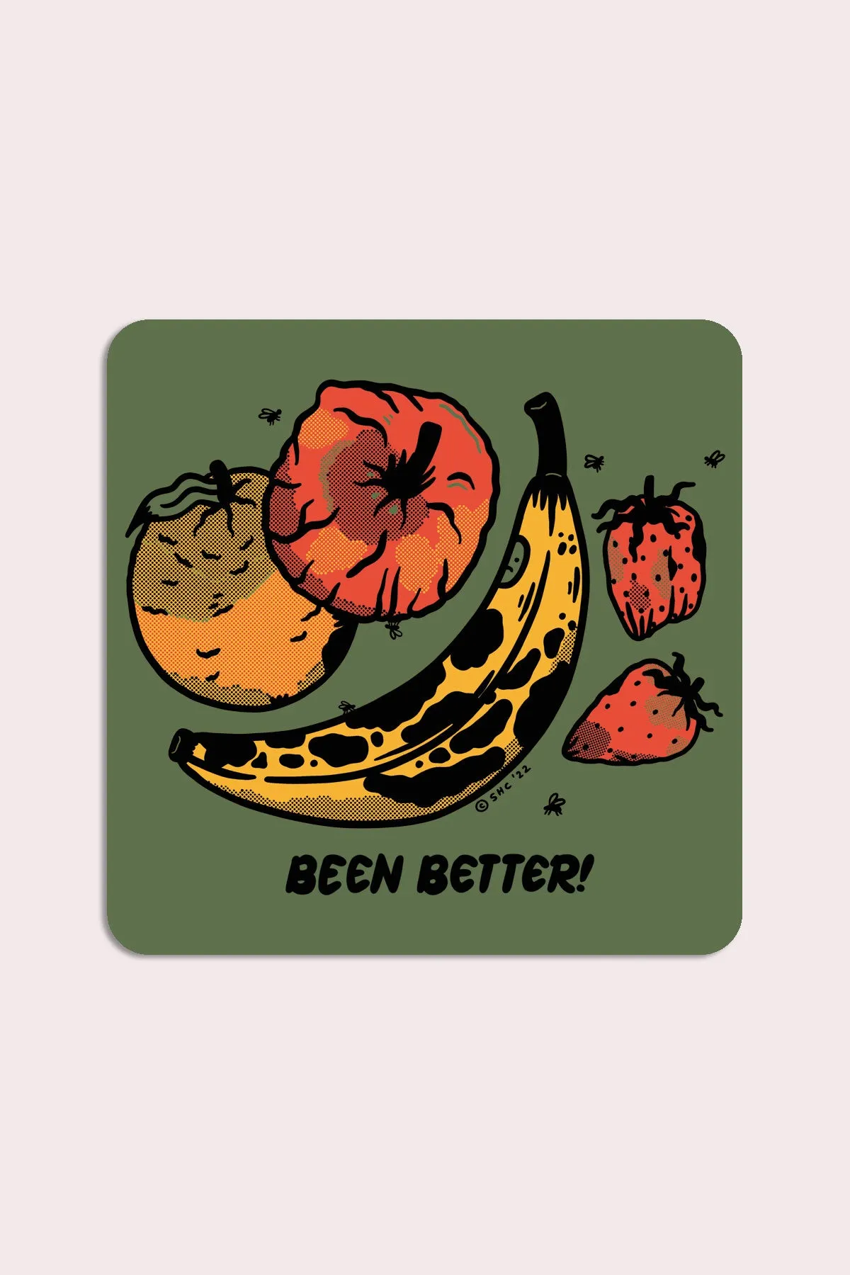 Been Better (Fruit Plate) Vinyl Sticker