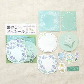 BGM Foil Stamping Memo Seal: Flower Weather - Midori