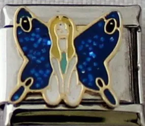 Blue Fairy 9mm Charm