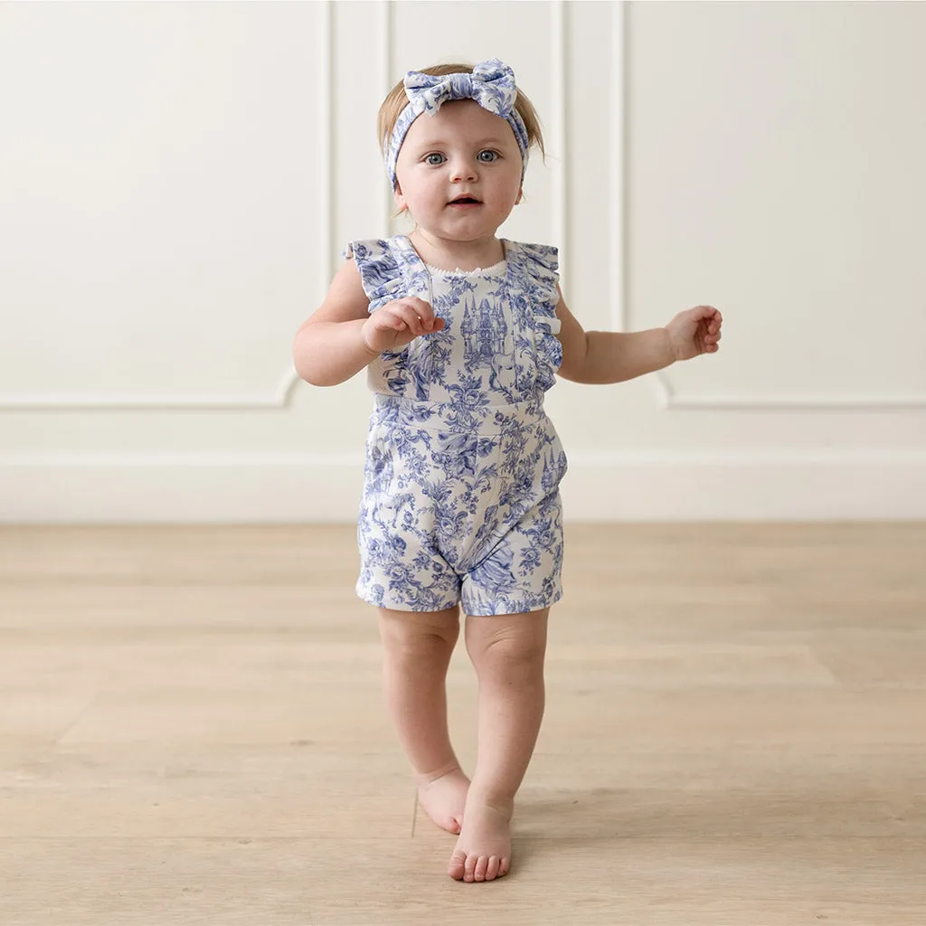 Briar French Terry Short Overalls