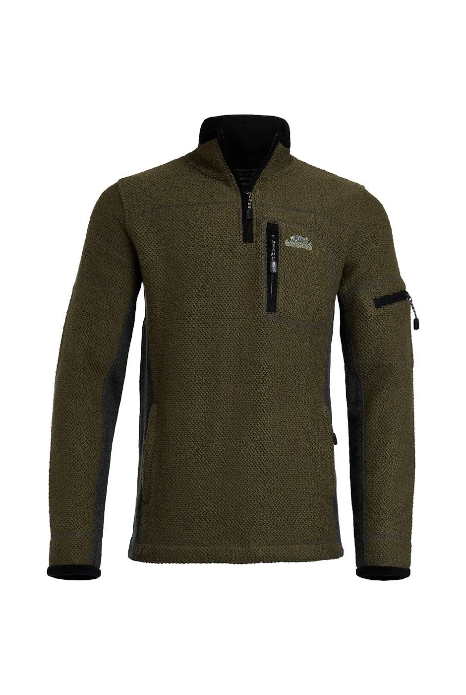 Caddis 1/4 Zip Eco Macaroni Dark Olive 12161