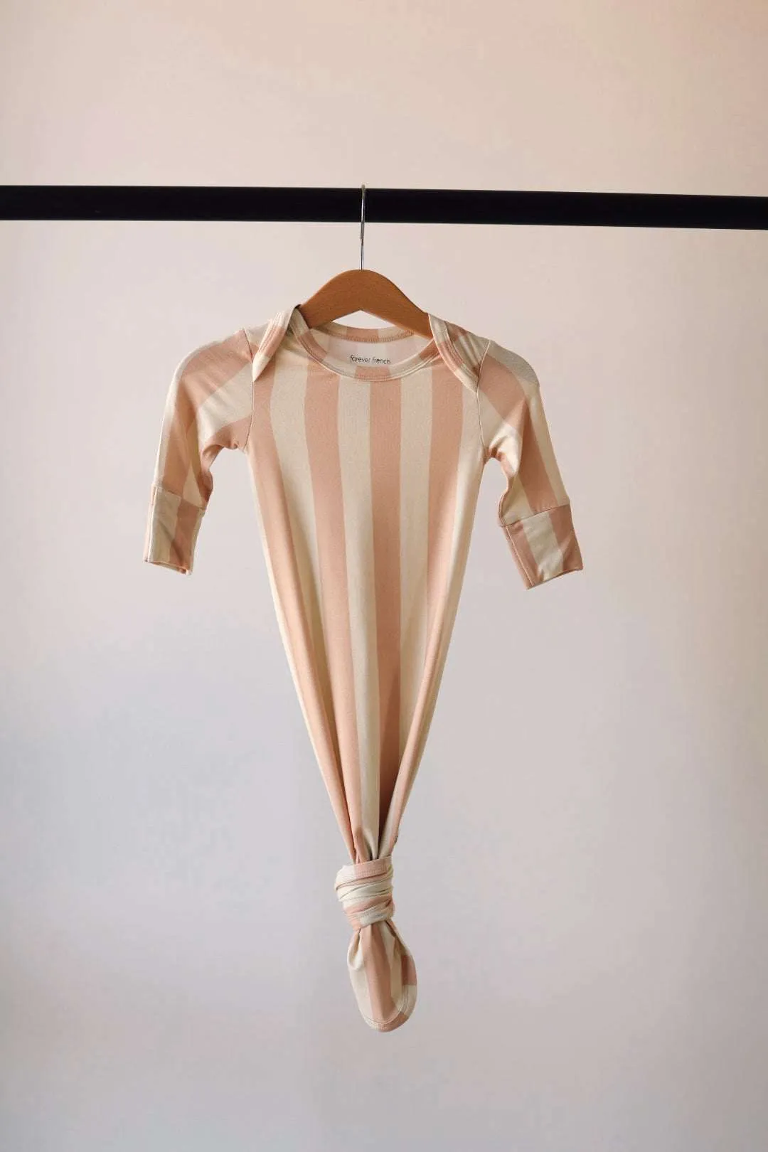 Candy Stripe | Bamboo Knotted Gown