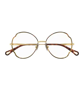 Chloe Women's Havana Butterfly Optical Frame