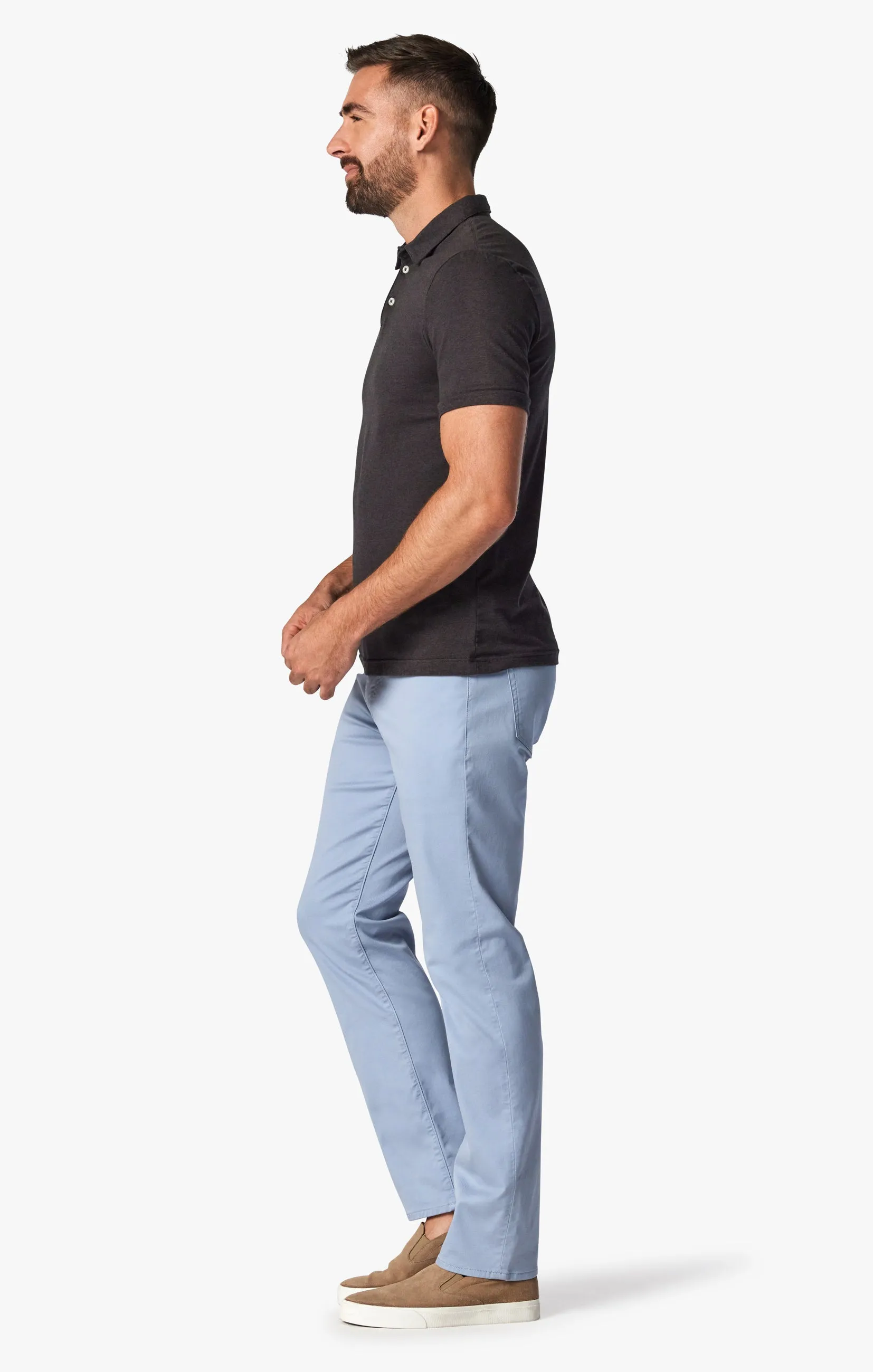 Courage Straight Leg Pants In French Blue Summer Coolmax