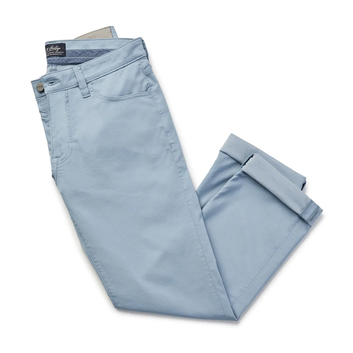 Courage Straight Leg Pants In French Blue Summer Coolmax