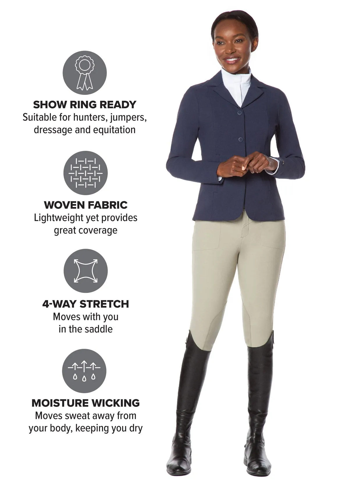 Crossover II® Knee Patch Riding Breech