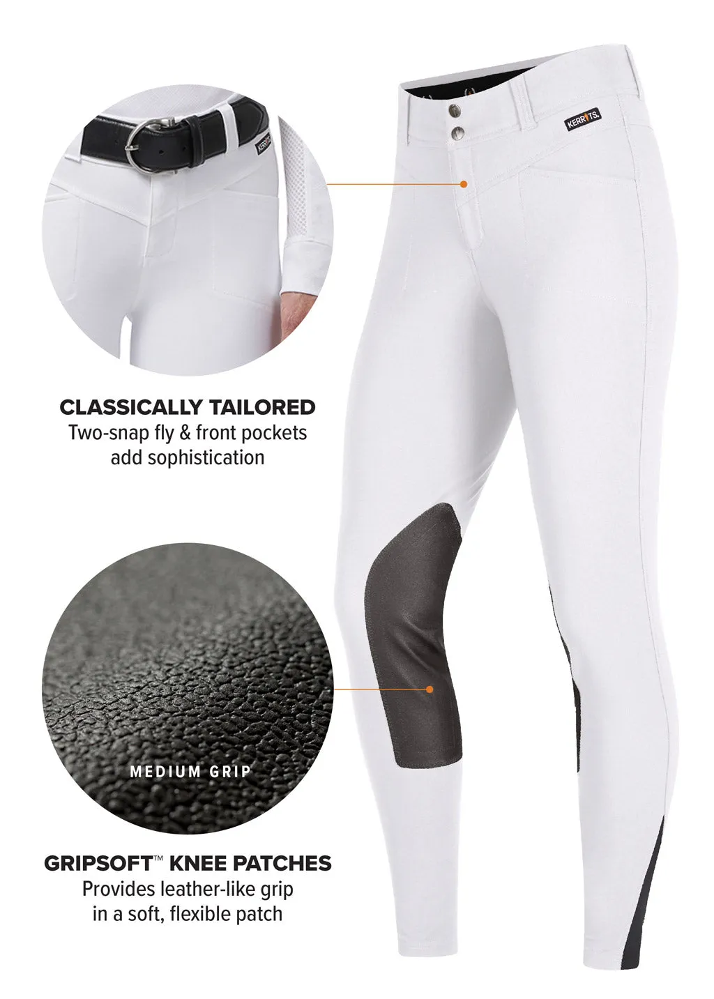 Crossover II® Knee Patch Riding Breech