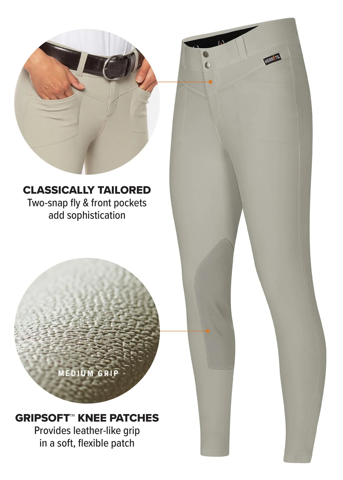 Crossover II® Knee Patch Riding Breech