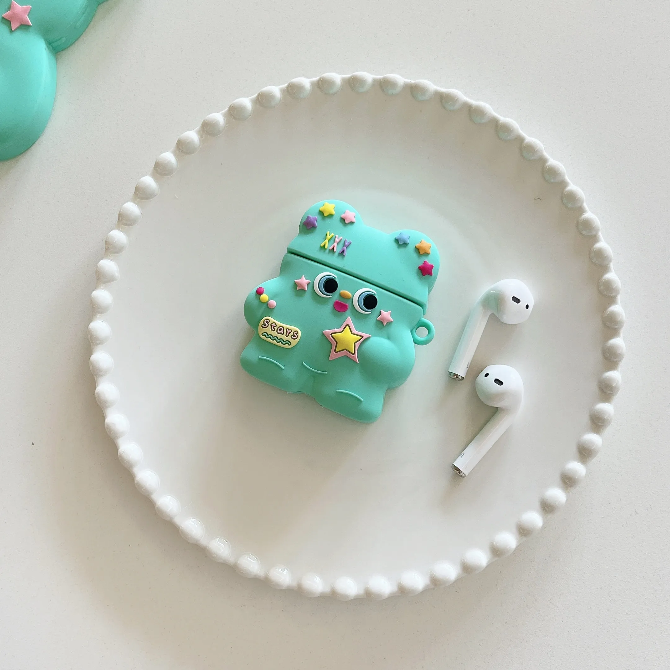 Cute Stars Baby Designer Silicon Airpod Case