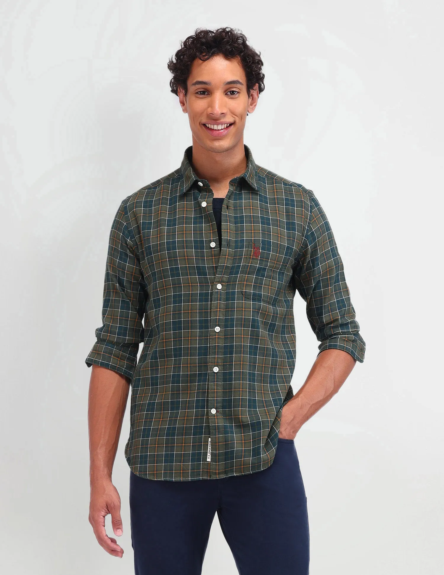 Dupplin Checked Twill Shirt