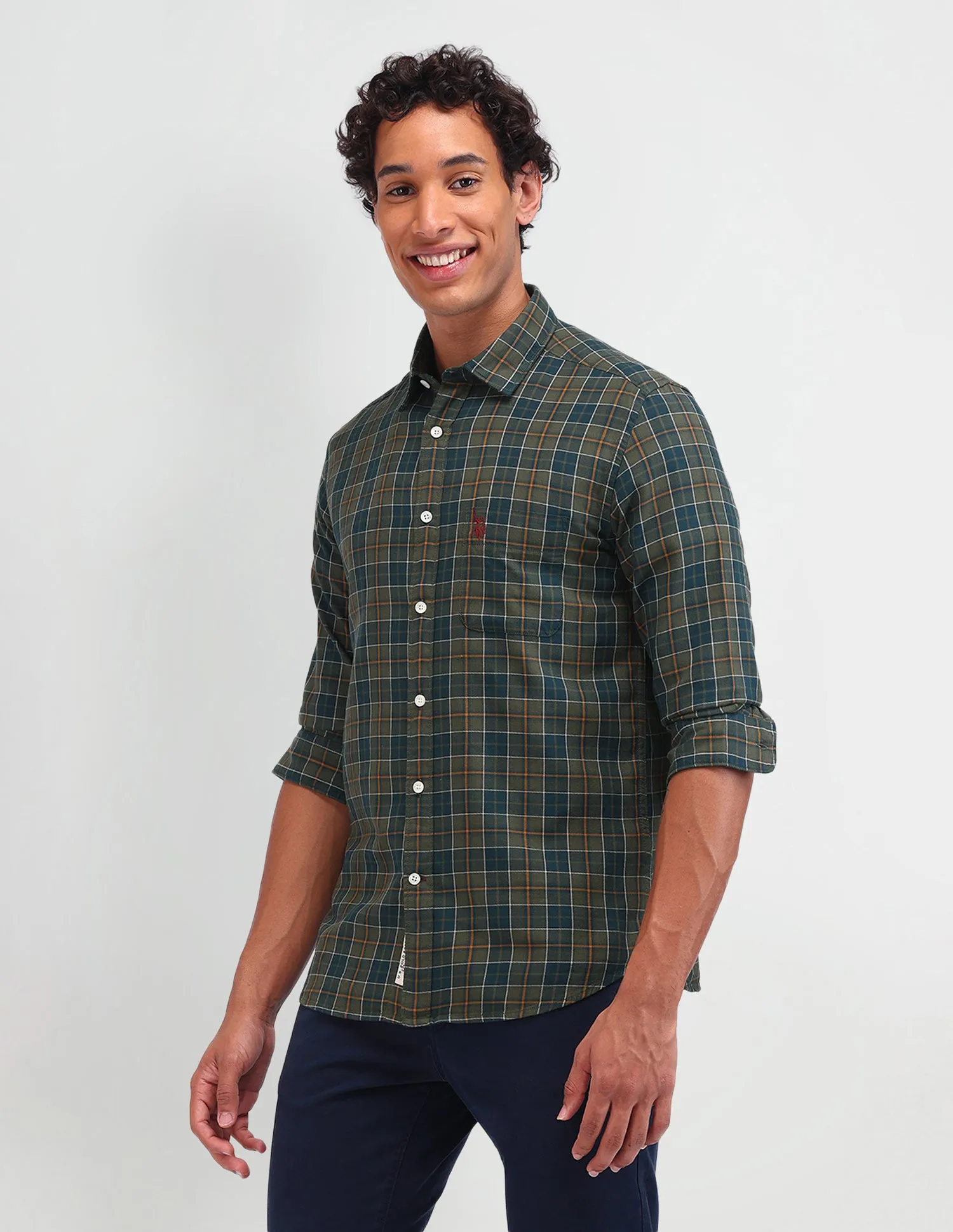 Dupplin Checked Twill Shirt