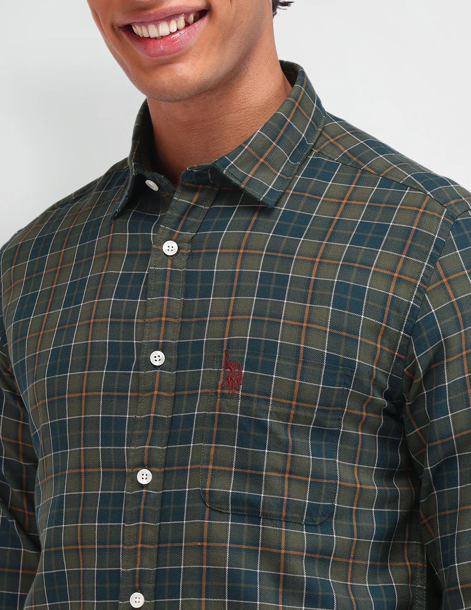 Dupplin Checked Twill Shirt