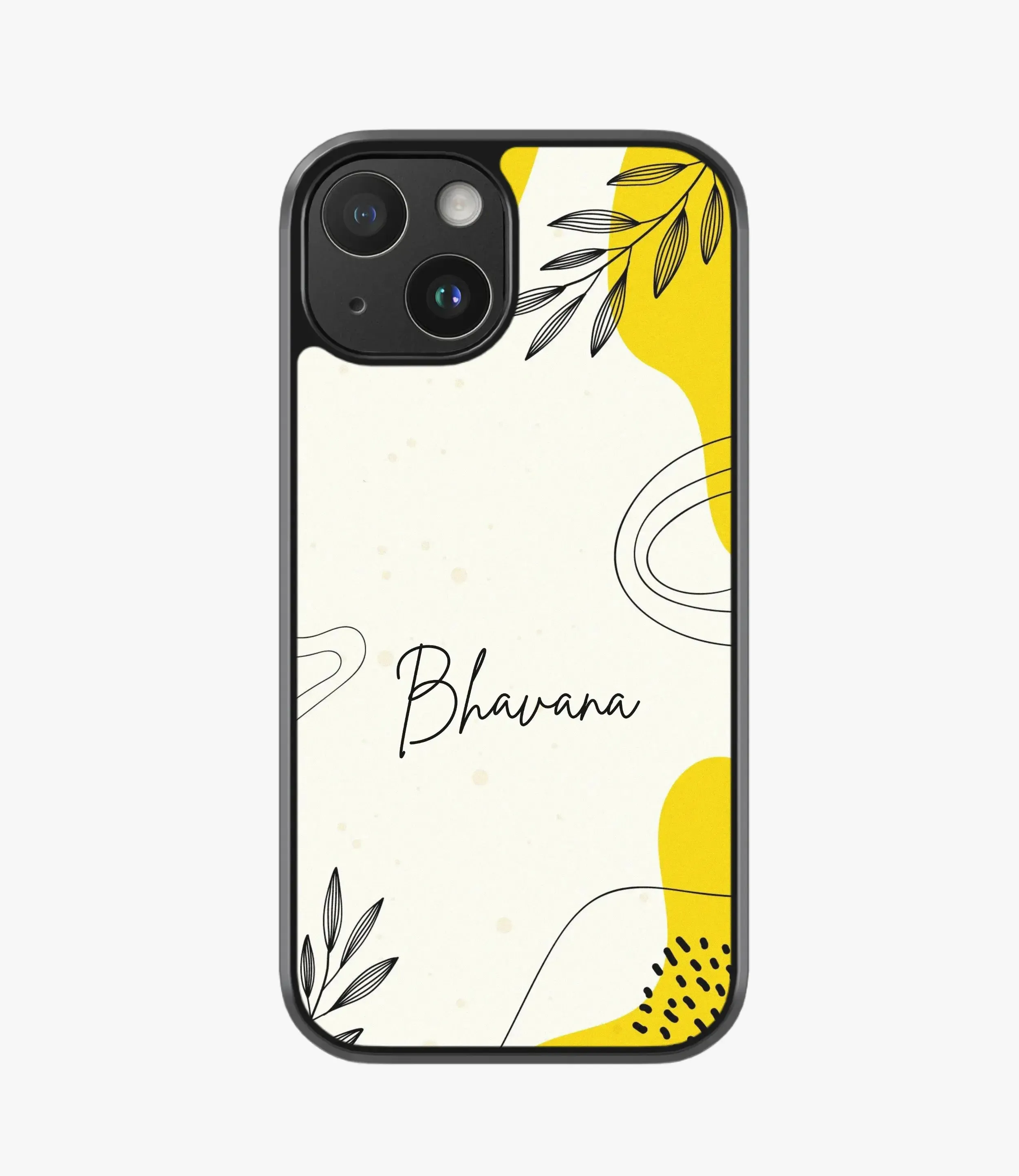 Flower Child Custom Name Hybrid Matte Case