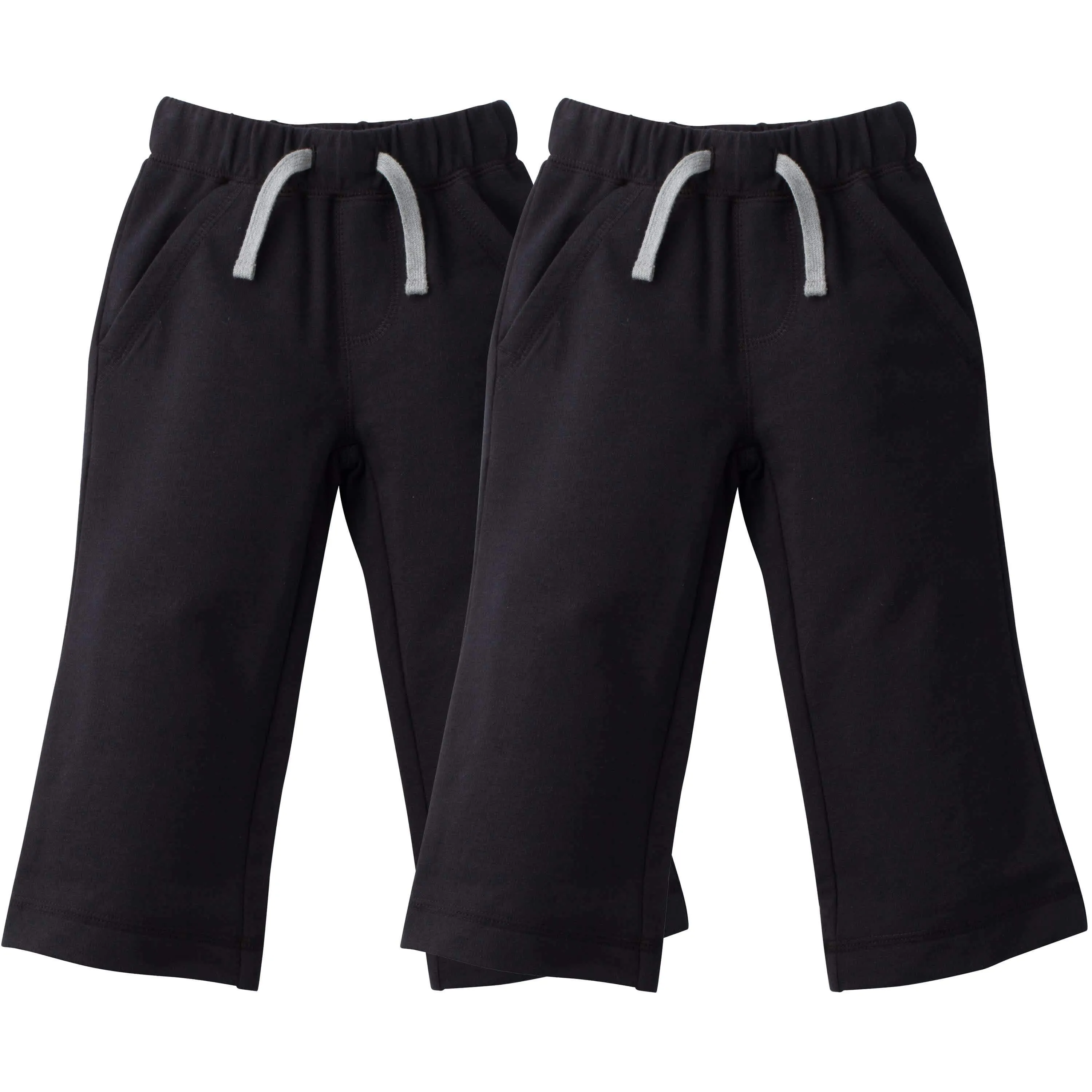 Gerber Graduates 2-Pack Baby Boys Black Pants