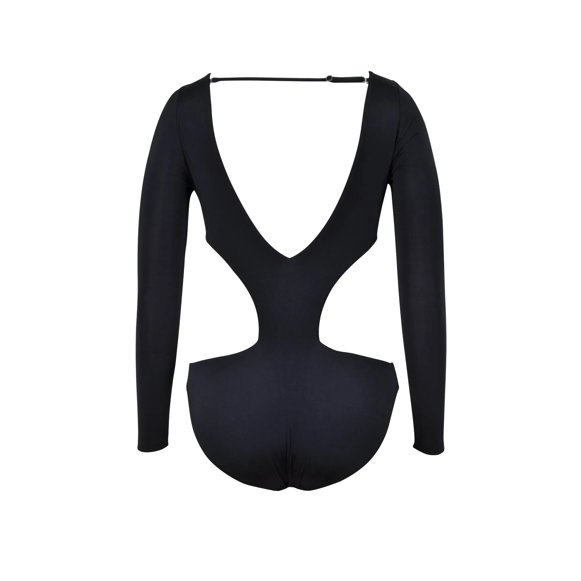 Gourami White Label Run Wild Long Sleeve Swimsuit - Black