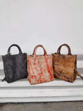 Handcrafted Luxurious Italian Full Grain Leather Shoulder Bag Collection