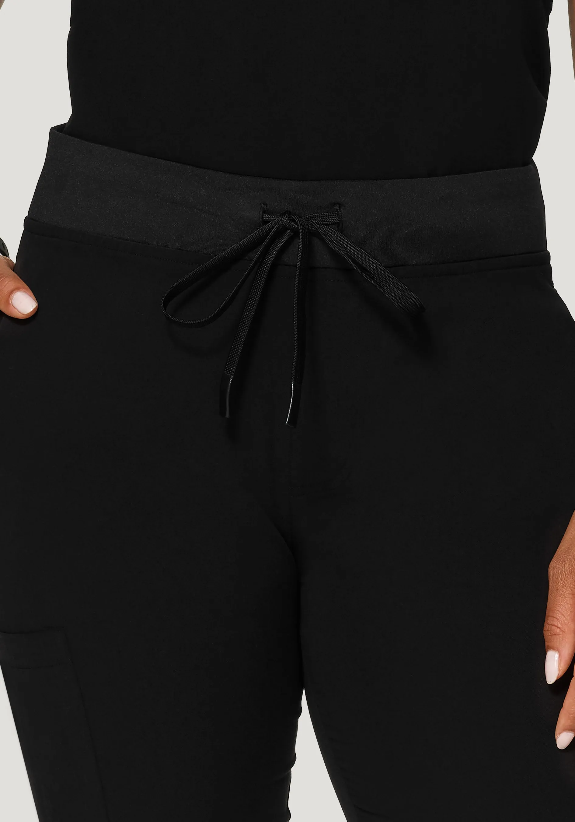 High Waisted Joggers Black