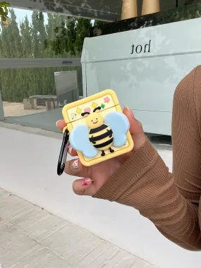 Honey Bee Designer 3D Silicon Airpod Case