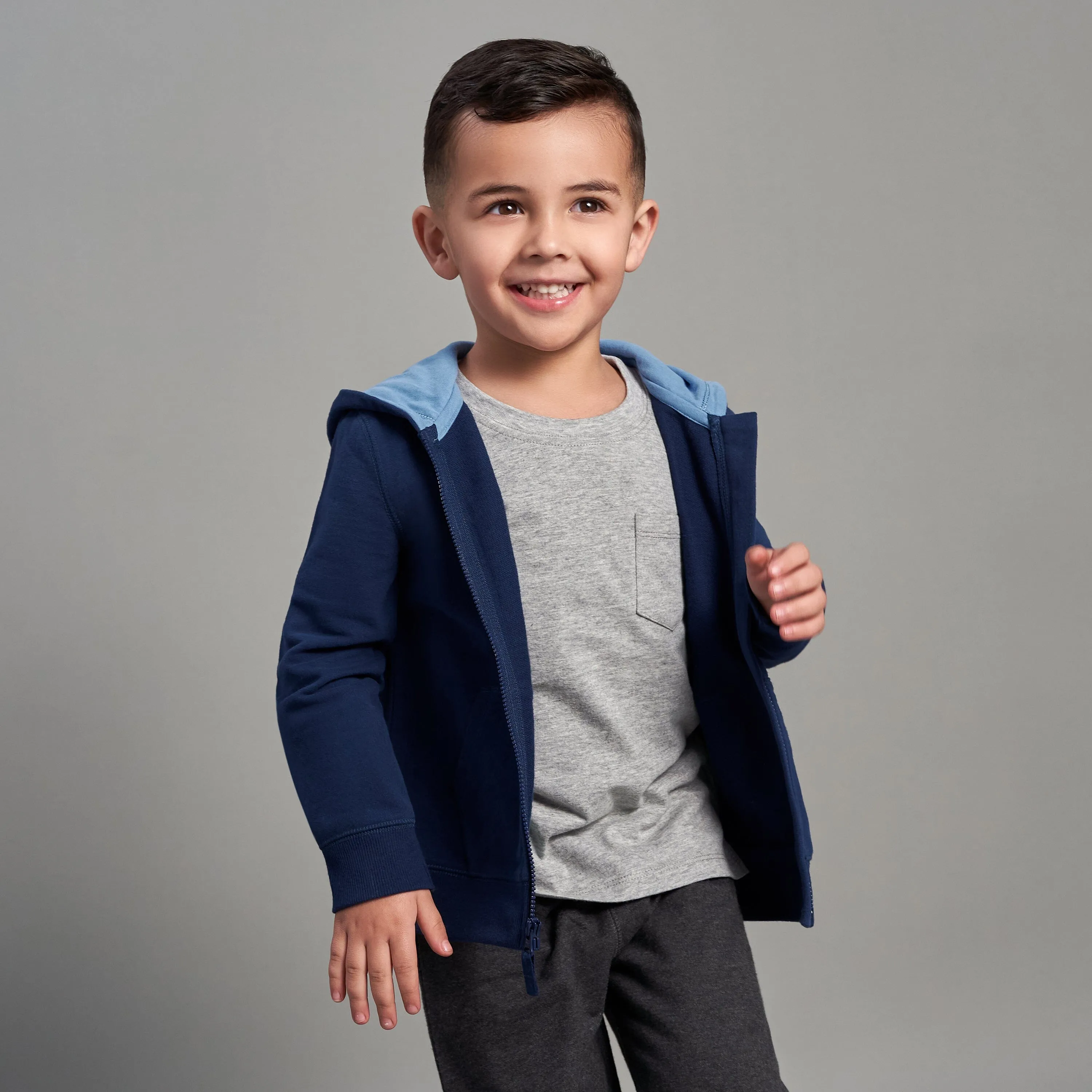 Infant & Toddler Boys Navy Hoodie