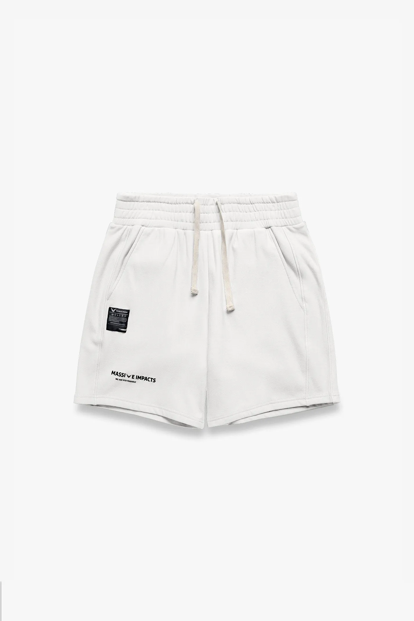 J010MI Organic Cotton & Bamboo Drawstring Shorts