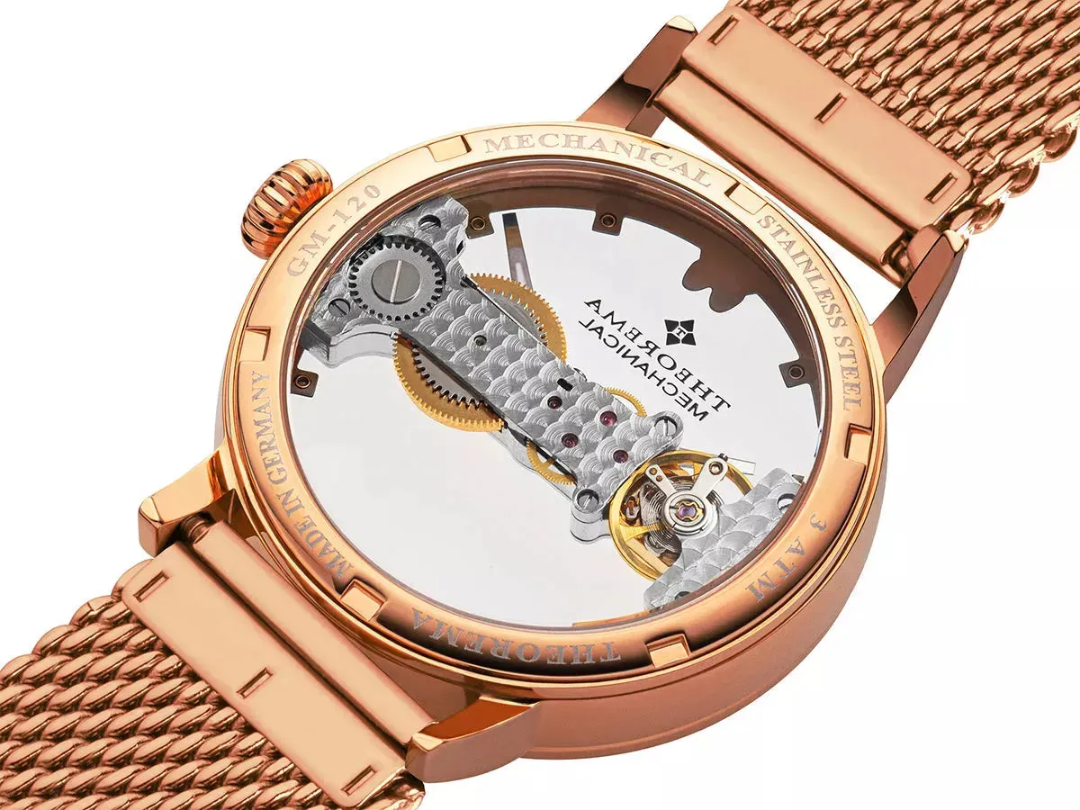 Lady Butterfly Theorema - GM-120-12 |ROSE| Made in Germany Watch