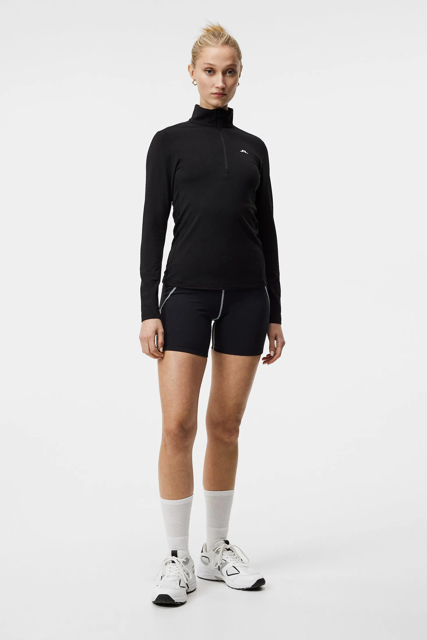 Lauryn Half Zip Mid Layer / Black