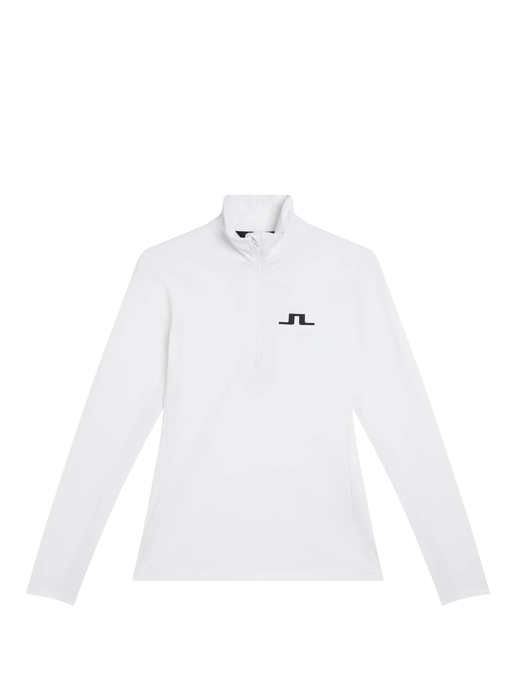 Lauryn Half Zip Mid Layer / White