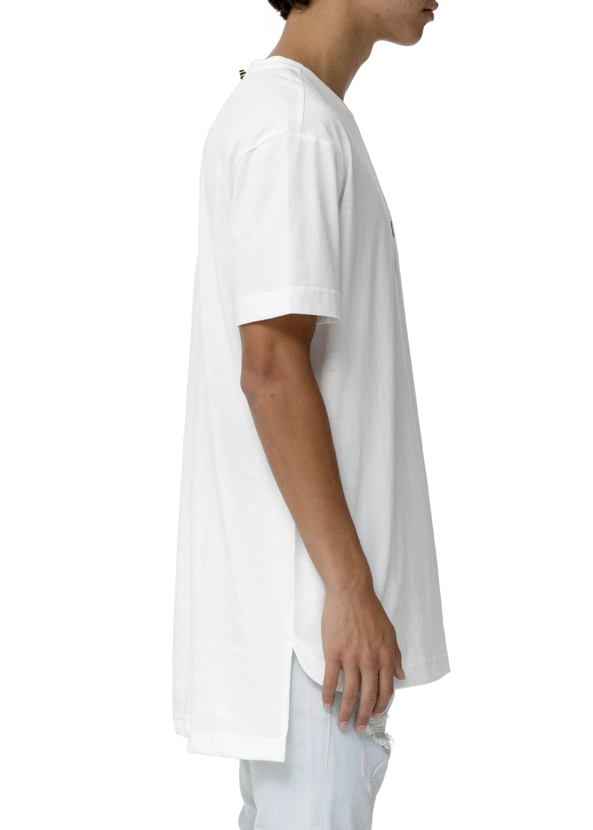 Men's Break Graphic Side Slit Long Tee