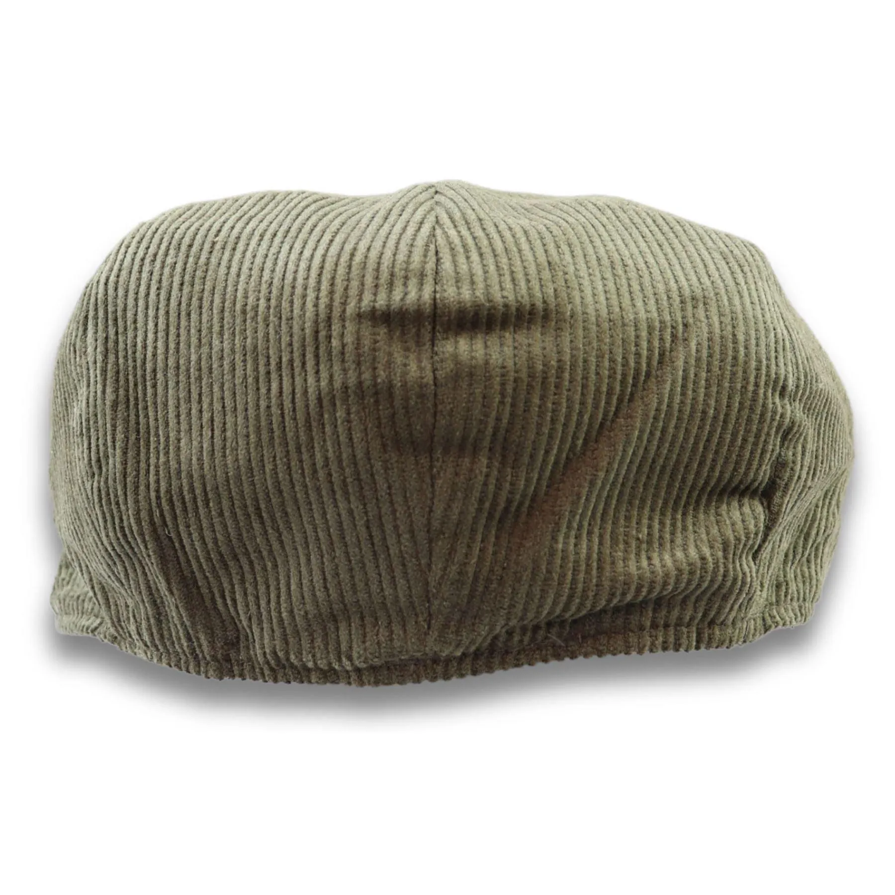 Men's Flat Cap 100% Cotton Corduroy Newsboy Baker Boy Peaked 8 Panel Hat