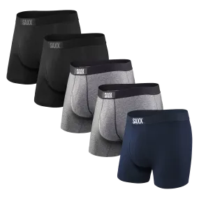 Men's SAXX Ultra Classic Boxers 5-Pair Pack {SAXX-PP5U}