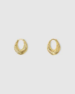 Olar Twist Hoops (RRP 149AUD)