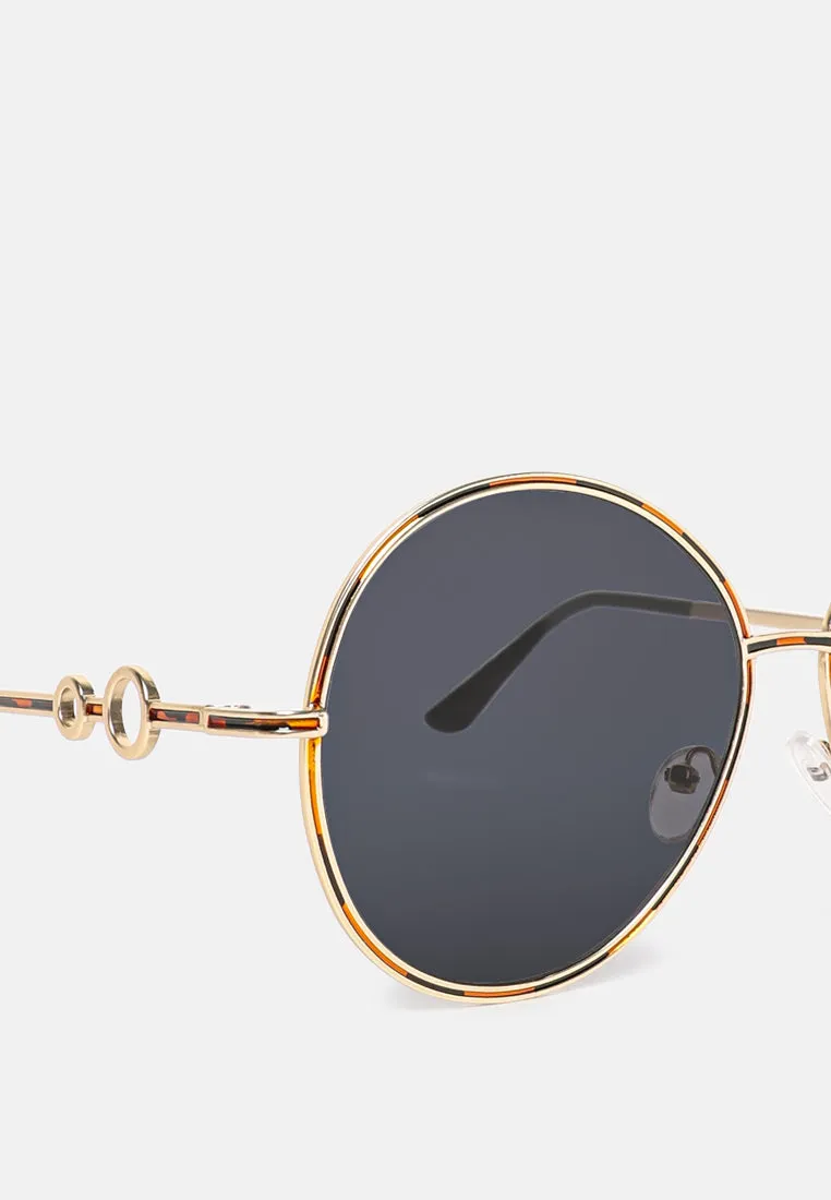 Oversized Full Rim Oval Sunglasses