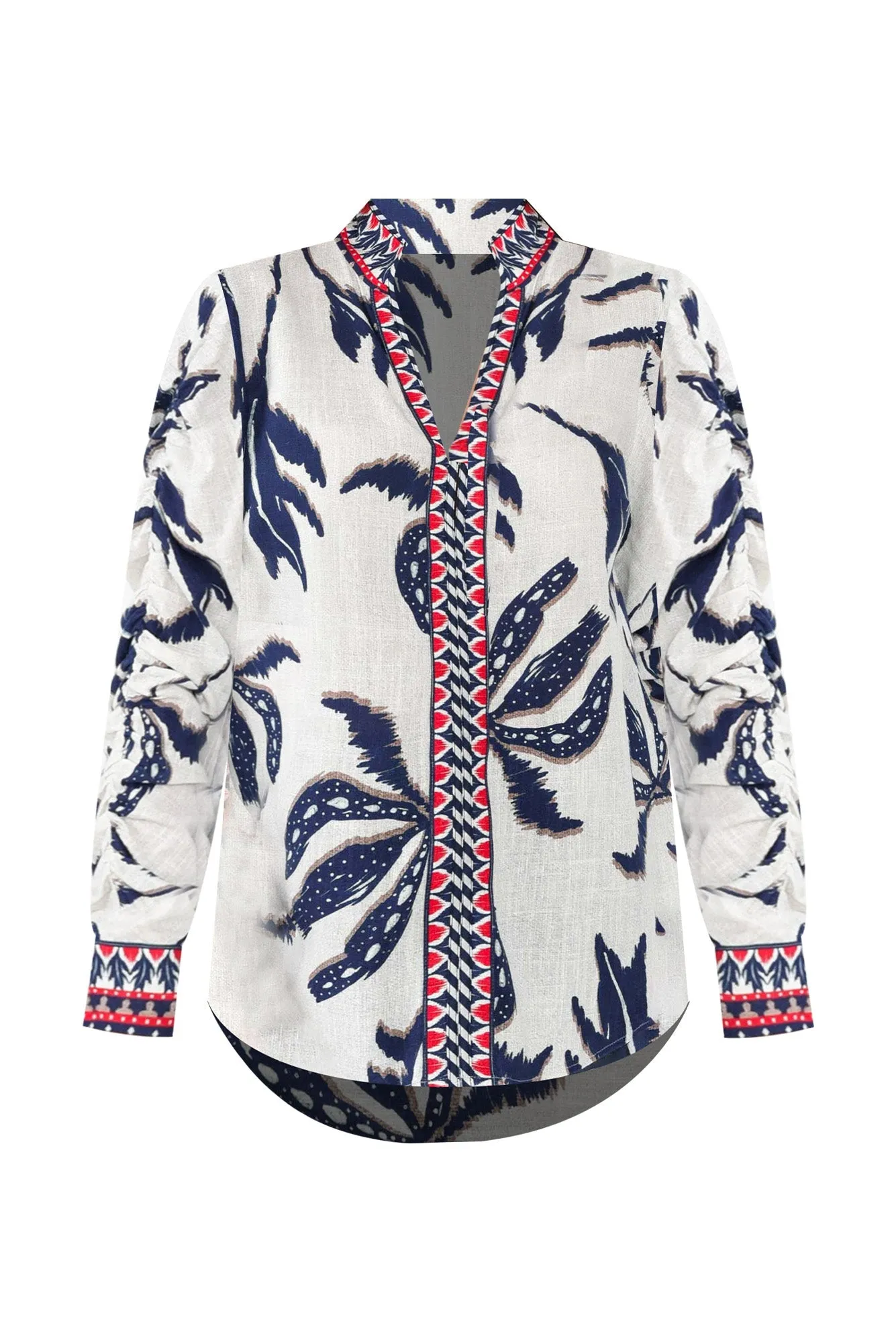 Pavilion Palm Shadow Blouse