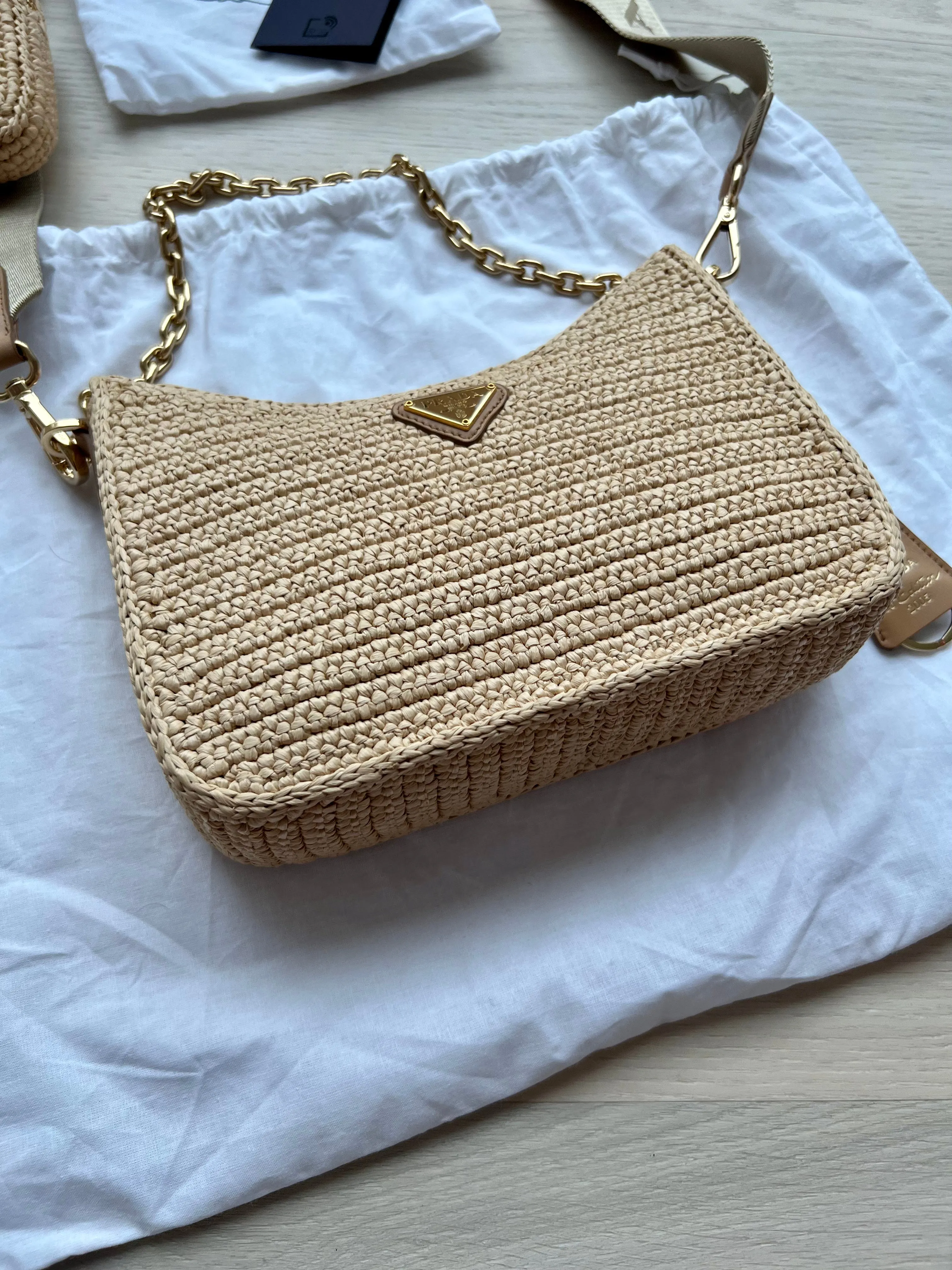 Prada Raffia Re Edition 2005 Bag