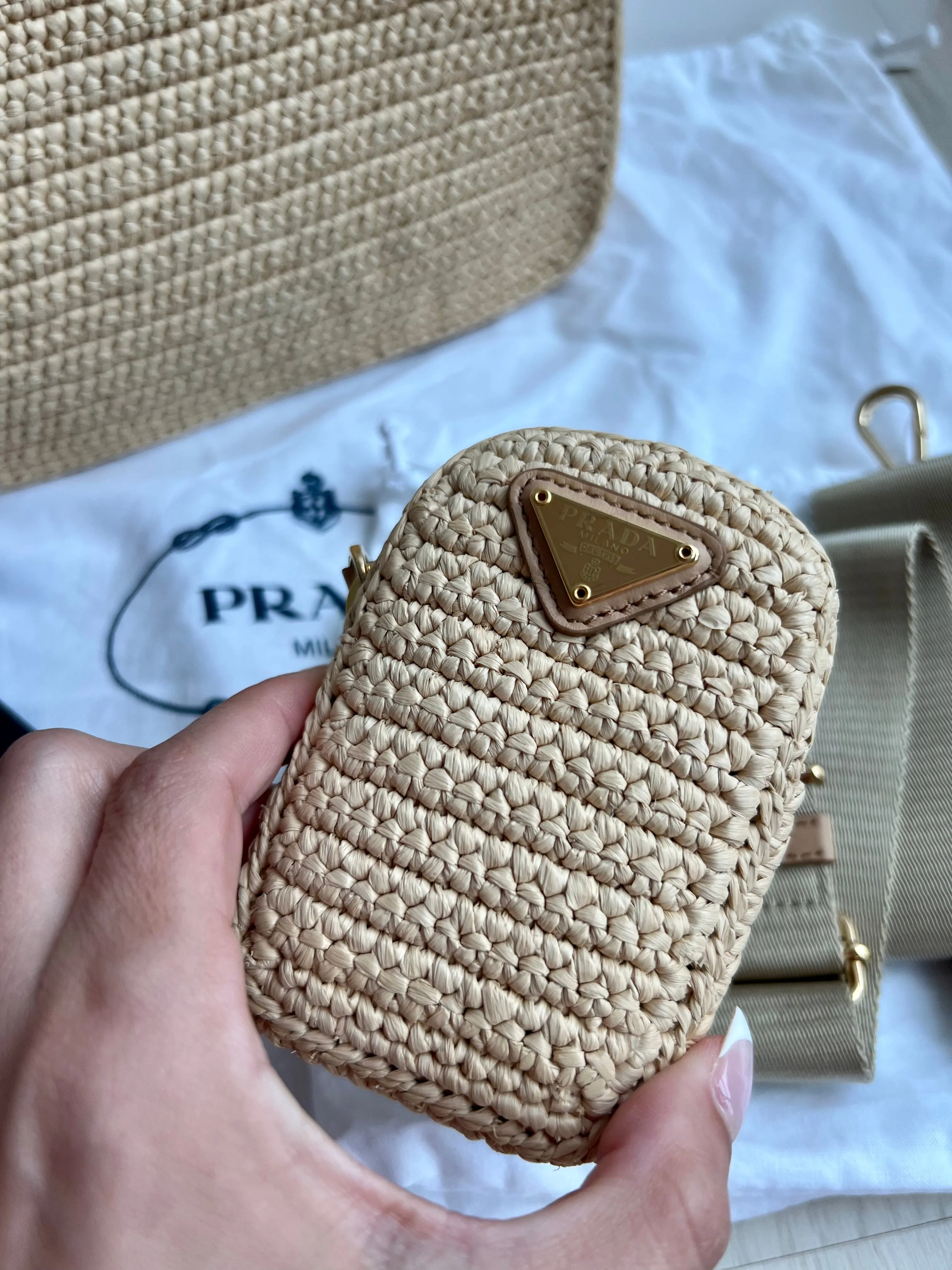 Prada Raffia Re Edition 2005 Bag