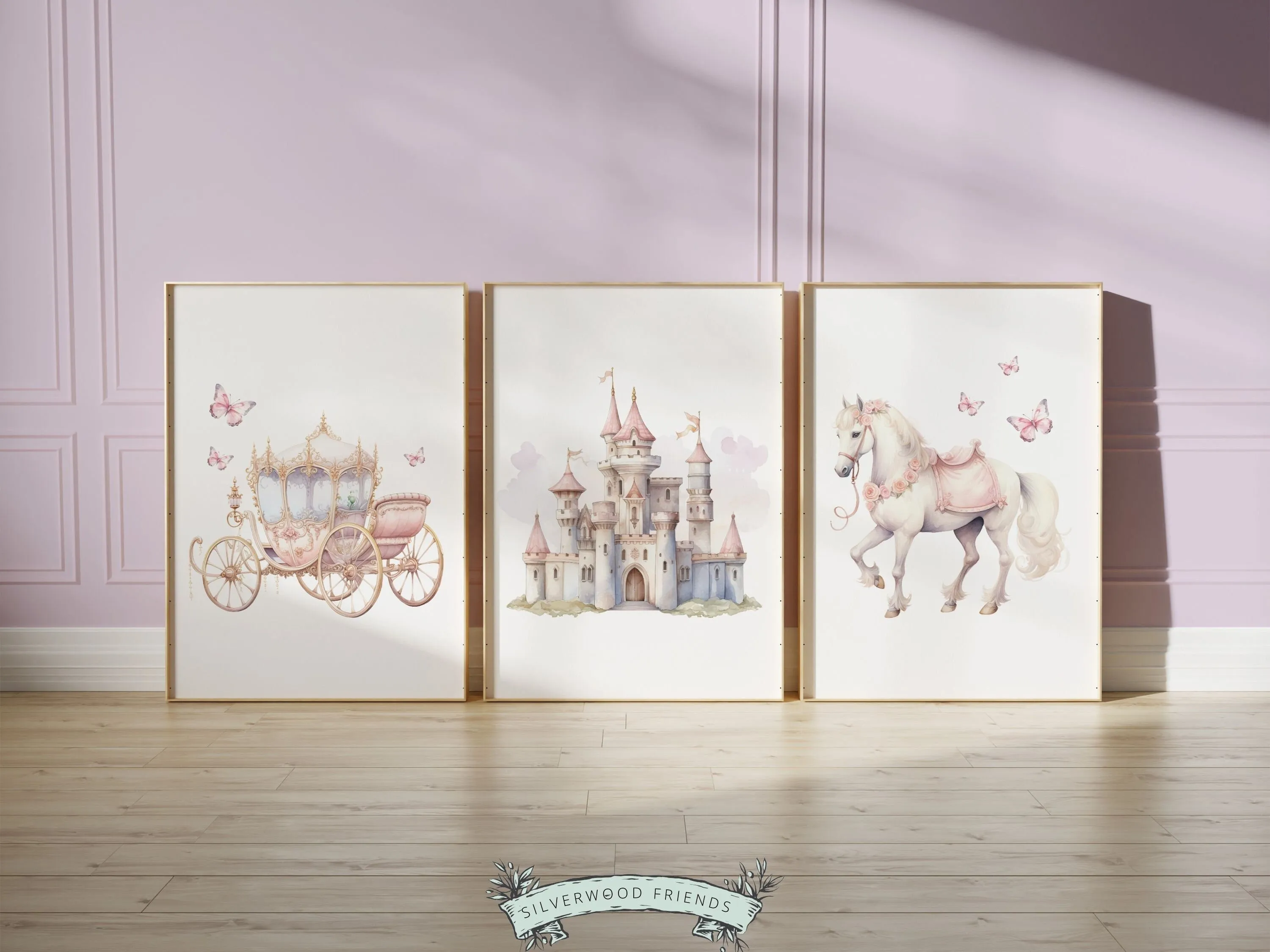 Princess Nursery Prints - Set 2