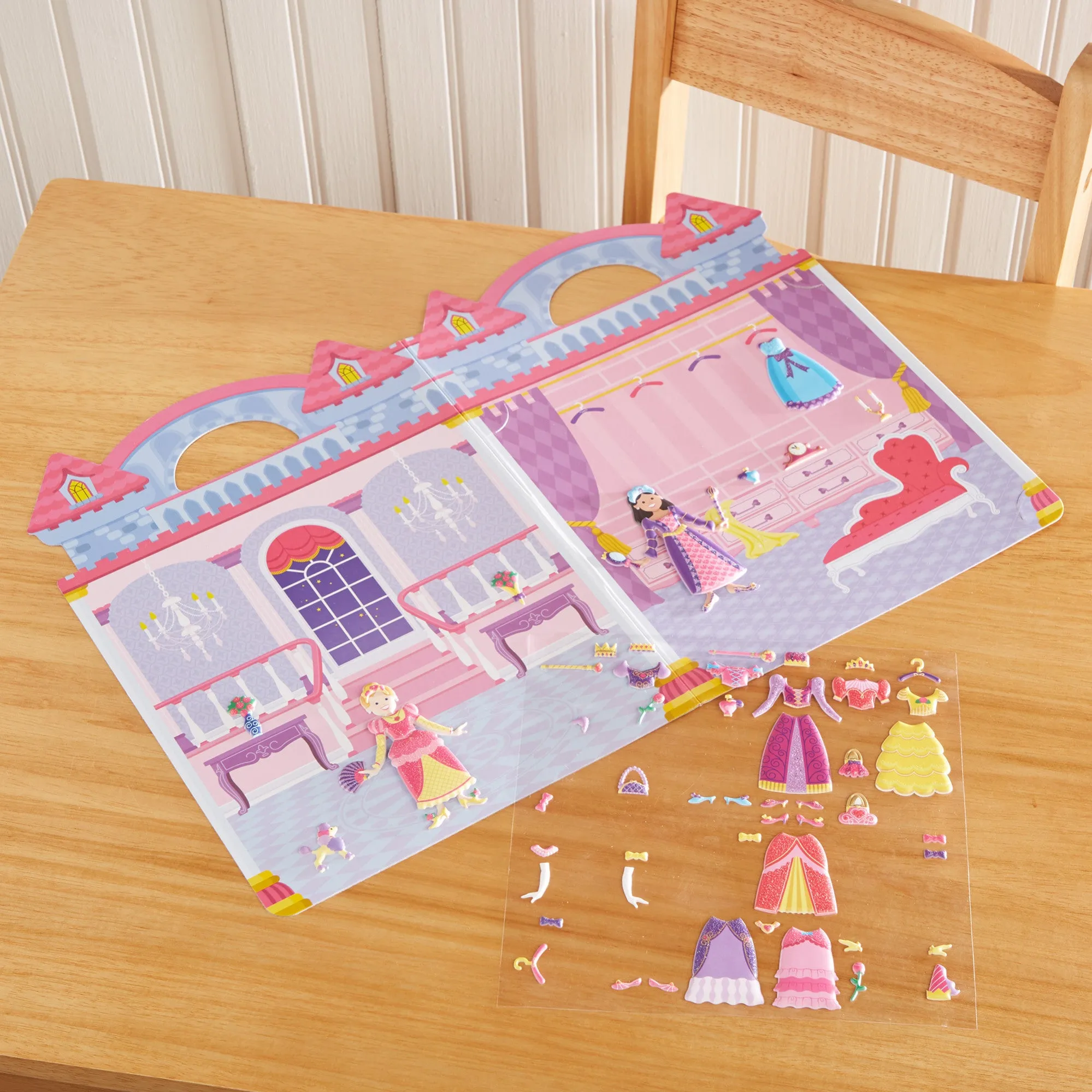 Puffy Sticker Play Set - Princess