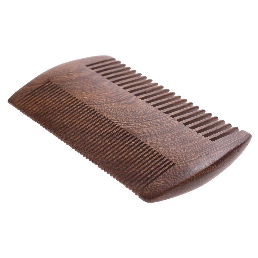 Sandalwood Pocket Anti-Static Beard Comb