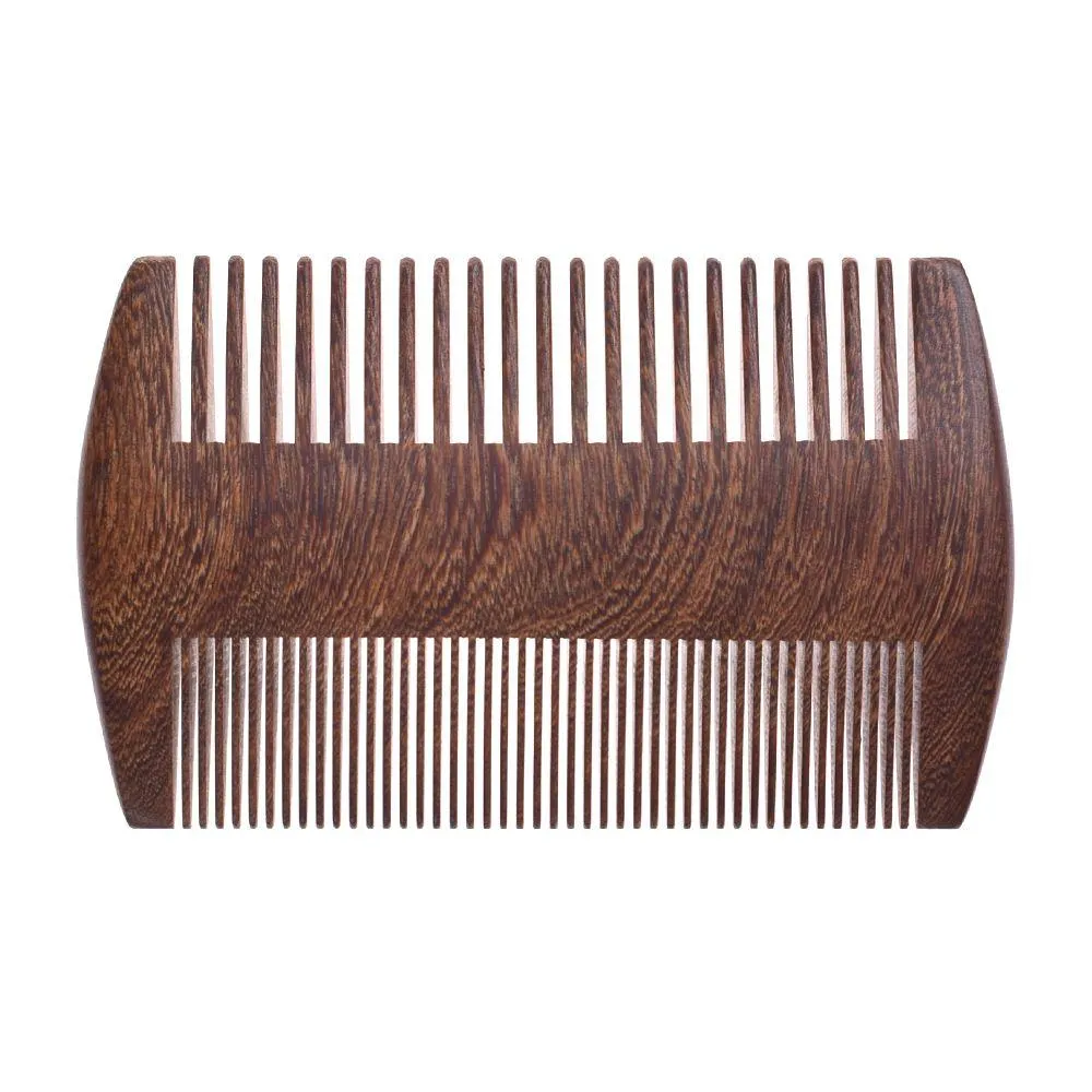 Sandalwood Pocket Anti-Static Beard Comb