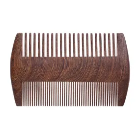 Sandalwood Pocket Anti-Static Beard Comb